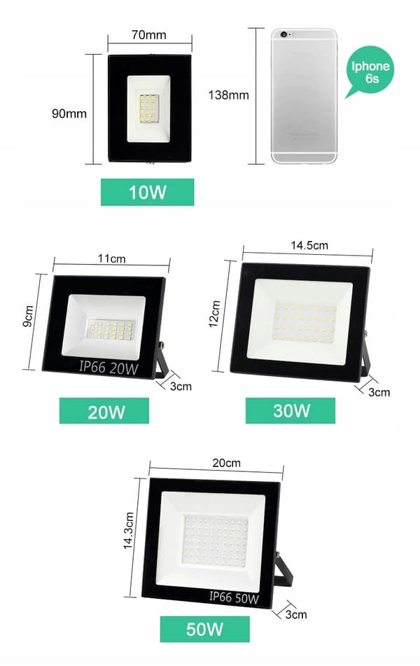 HALOGEN LAMPE LED FLAMPLYGTE 50w STRØM CERTIFIKAT