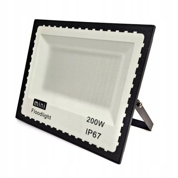Halogen LED 200W LAMPE projektør IP65 CERTIFIKAT