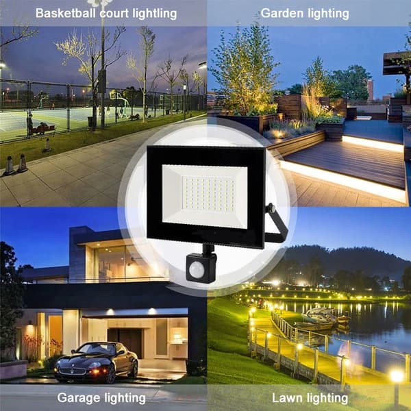 LED Floodlight Lampe 20W MED PREMIUM BEVÆGELSESENSOR