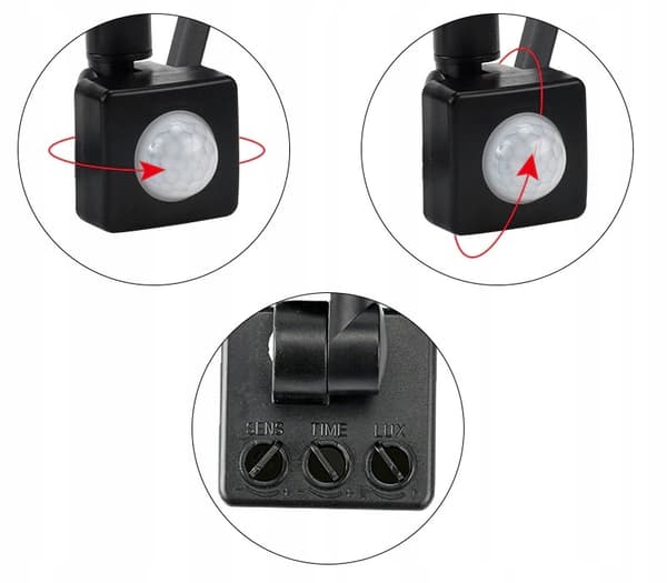LED Floodlight Lampe 20W MED PREMIUM BEVÆGELSESENSOR