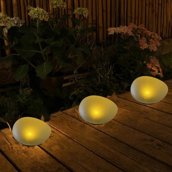 SOLARLAMPE STENFORMET LED HAVELAMPE DEKORATIV