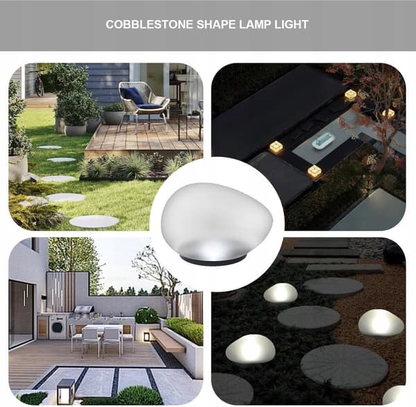 SOLARLAMPE STENFORMET LED HAVELAMPE DEKORATIV