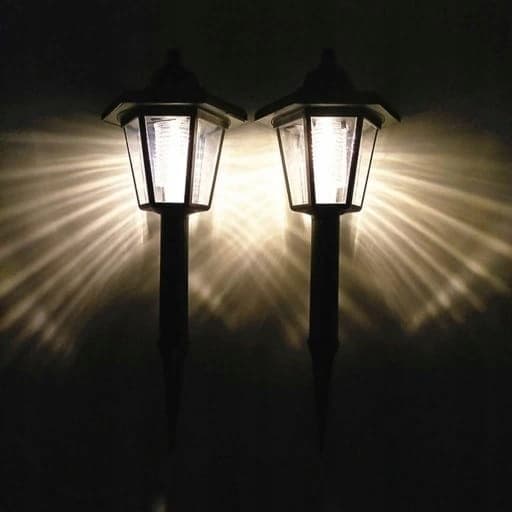 RETRO AURINKOVALAISIN SEINÄÄN TAI PUUTARHAAN