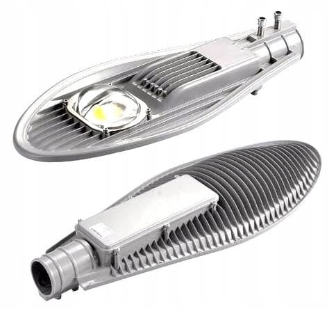 LED GADLAMPE 50W IP65 6000K 8500lm FACADE PÅ HÅNDTAG