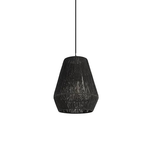 Käsintehty Kudottu Rottinkilamppu, Kiinalainen Tyyli, E27 Kannan Tyyppi,Musta A 30 cm, LED lämmin valo