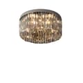 Pikkukuva 1 / 2: LED-kristallikattovalaisin, moderni tyyli, 160 W teho,3-Väriä Ilman Kaukosäädintä, Kromi 45 cm