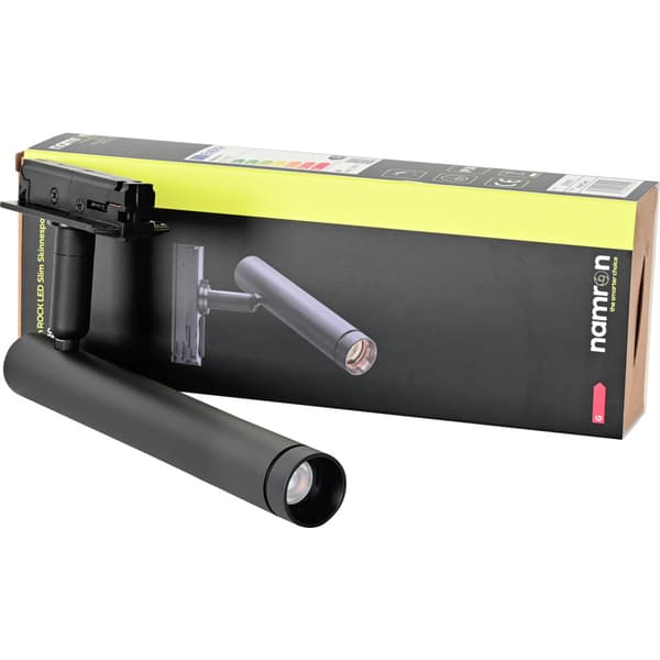 Namron Rock Slim Skinnespot 4w Matt Sort