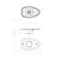 Miniatyrbillede 7 af 7: Navigationslys "MICRO LED 12" sort, limet