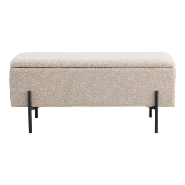 Bänk, Watford, 95x36.5x43 cm, Beige