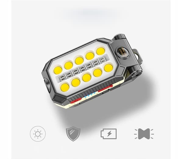 COB verkstadslampa LED-lampa + tillbehör