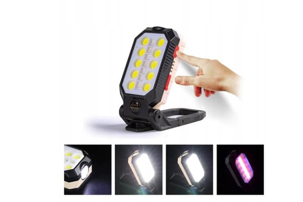 COB verkstadslampa LED-lampa + tillbehör