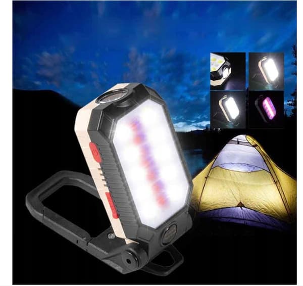 COB verkstadslampa LED-lampa + tillbehör
