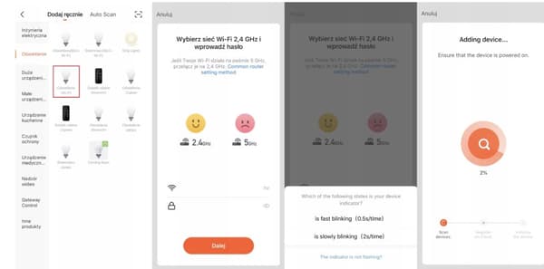 Alakattovalaisin RGBW 6W WiFi TUYA
