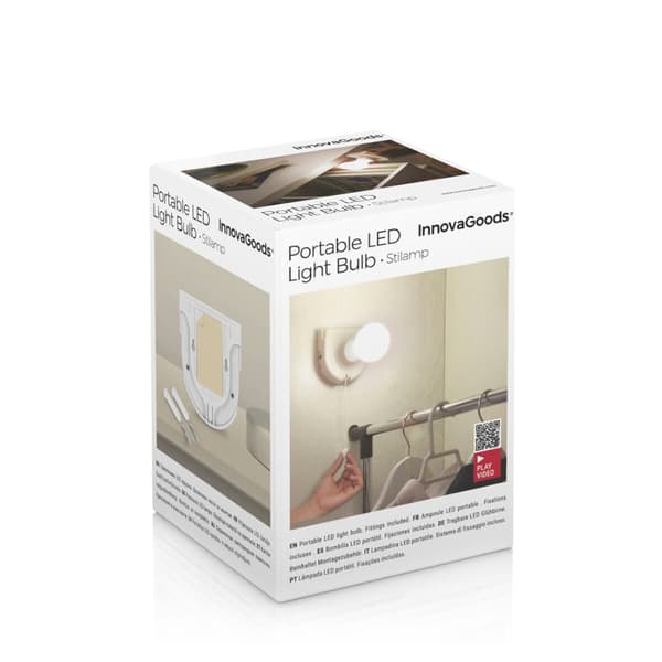 Bärbar LED glödlampa Stilamp InnovaGoods