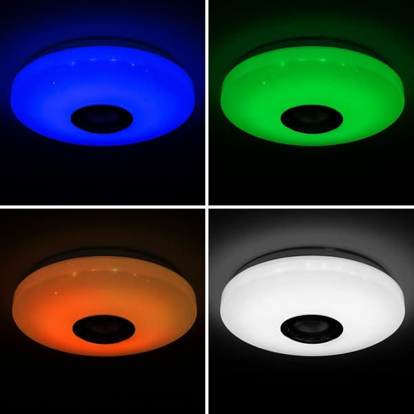 LED-taklampa med högtalare Lumavox InnovaGoods