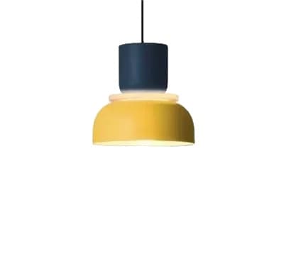 LED Pendellampe, Dæmpbar, Stilfuldt Europæisk Design,Varmt lys, mørkeblå gul