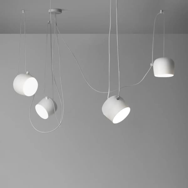 Moderne LED Pendellampe, Dæmpbar Funktion, Stilfuldt Design,4 hoveder, Stor