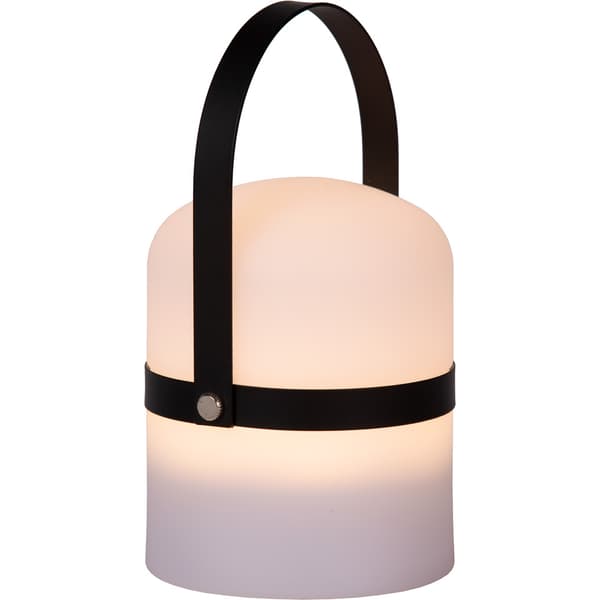Lucide Little Joe Oppladbar Bordlampe 10cm IP44 Hvit/Sort