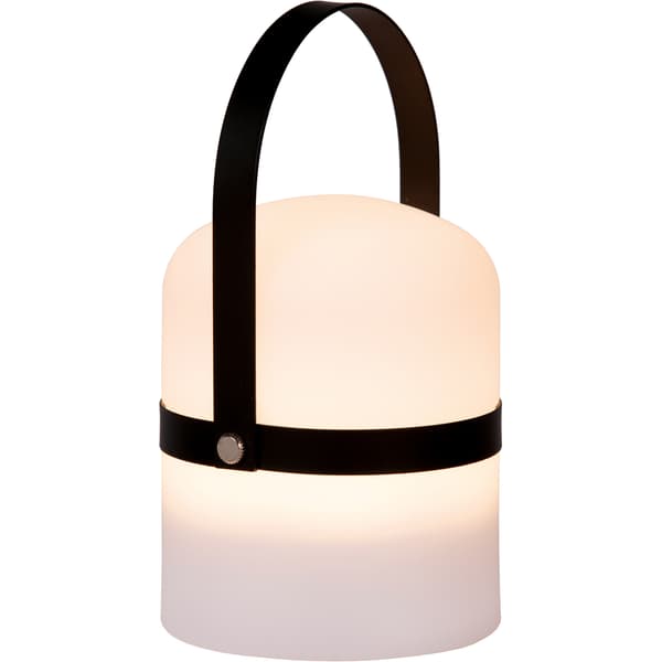 Lucide Little Joe Oppladbar Bordlampe 10cm IP44 Hvit/Sort