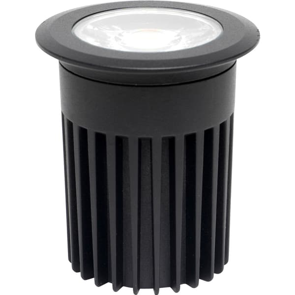 Namron hagebelysning bakkespot RGBW 12v sort