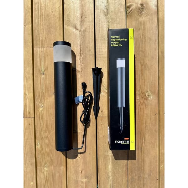 Namron hagebelysning m/spyd RGBW 12v