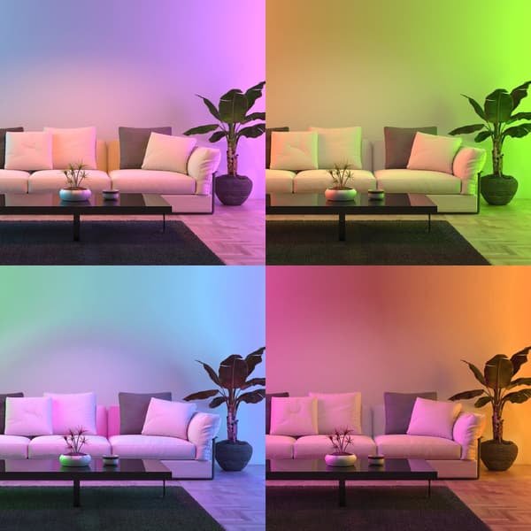 LED-lampa Wi-Fi GU10 5W Smart Tuya RGB+CCT+DIM