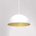 Miniatyrbild 3 av 7: Hänglampa BETA WHITE/GULD 1xE27 35cm