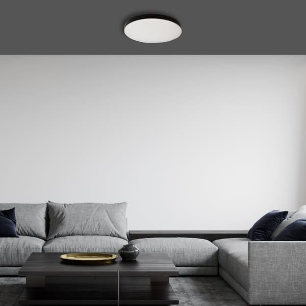 MAYA SORT 15W LED IP44 loftslampe Ø330 mm