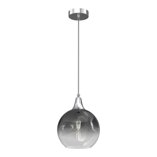 Hængelampe MONTE SILVER diameter 200 1xE27