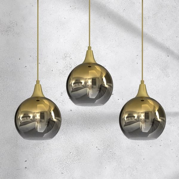 Riippuvalaisin MONTE GOLD 3xE27