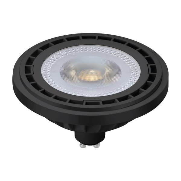 LED-lampa 10W AR111 GU10 4000K/ Svart