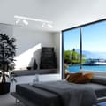 Miniatyrbild 3 av 6: HUDSON WHITE 4xGU10 taklampa
