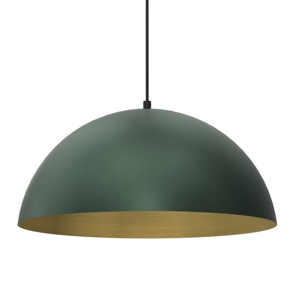Hänglampa BETA GREEN/GULD 1xE27 45cm