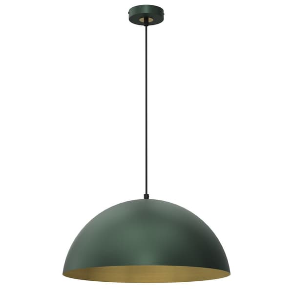 Hänglampa BETA GREEN/GULD 1xE27 45cm