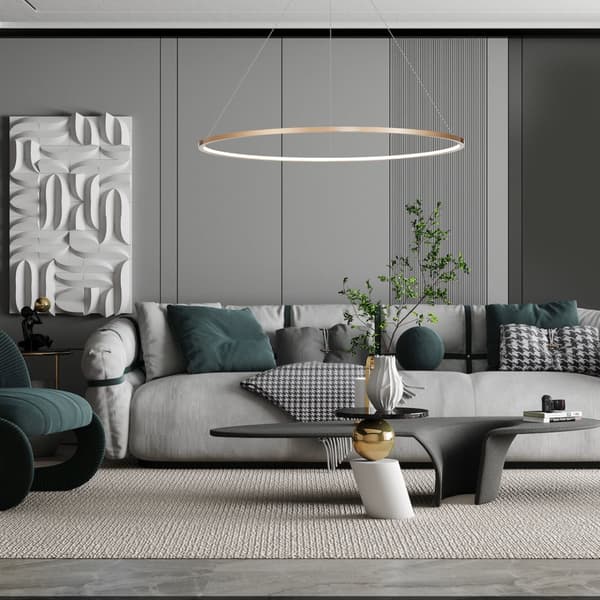 Saturno Gold 65W LED-riippuvalaisin