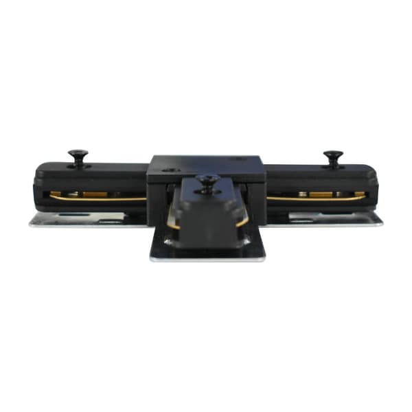 T Track Connector Sort 1-kredsløb