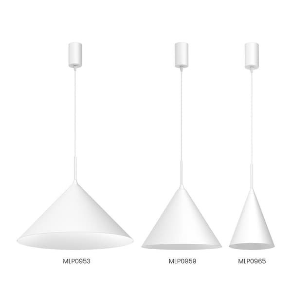 Hänglampa CAPITAL WHITE Ø32cm 1xGX53