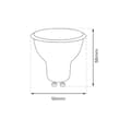 Miniatyrbillede 2 af 3: LED pære 9W GU10 3000K
