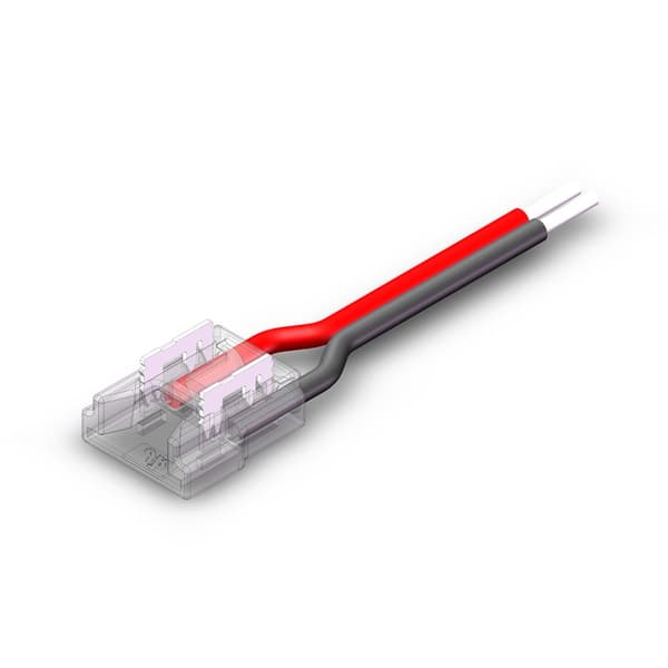 SMD/COB Snap Connector Typ: Rak 2Pin 8mm 4A + 15cm kabel