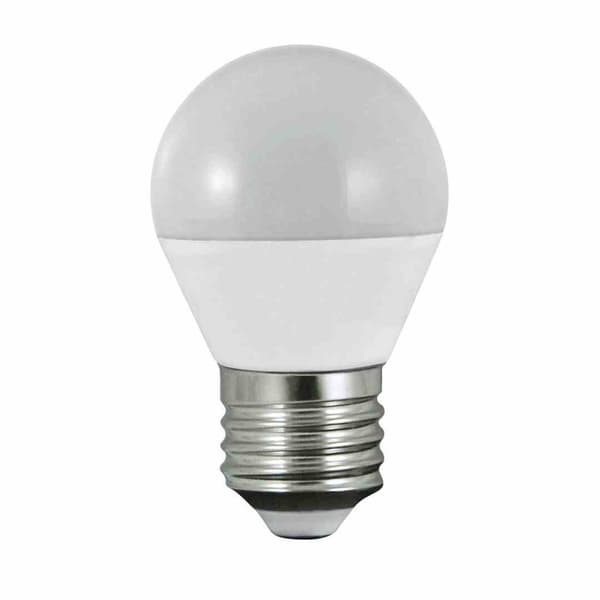 LED pære 7W E27 G45. Farve: Kold