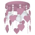 Miniatyrbillede 8 af 8: Loftslampe CORAZON VIOLET 3xE27