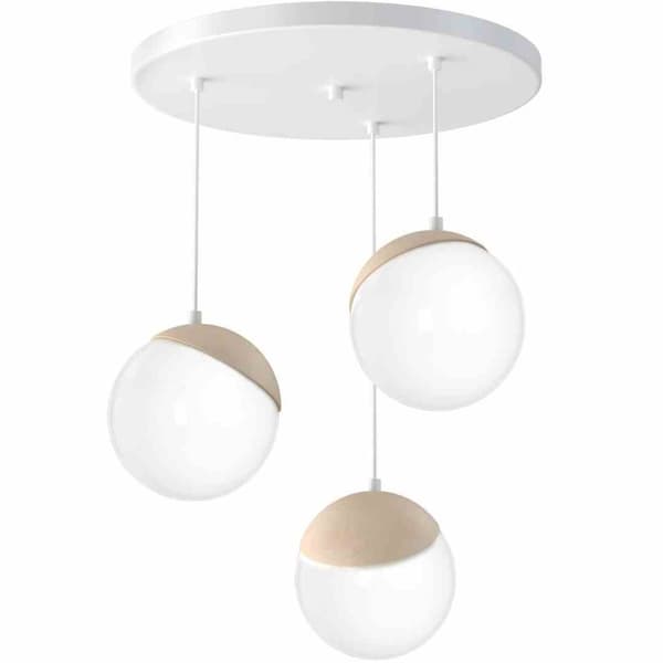 Hængelampe SFERA WOOD 3xE14