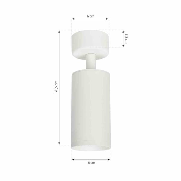 Mica Spot White 1xGU10 armatur