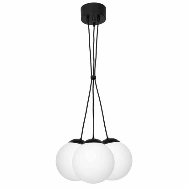 Riippuvalaisin LIMA BLACK 3xE14