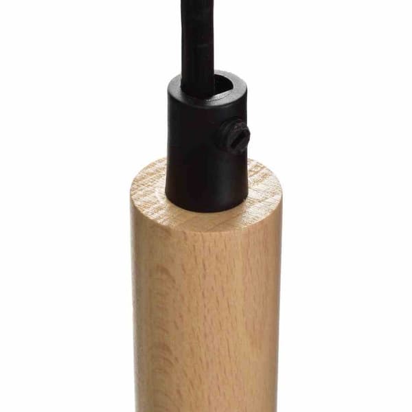 Hængelampe TAYLOR SORT 1xE27 60W