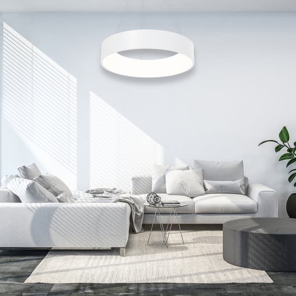 OHIO WHITE 24W LED pendel