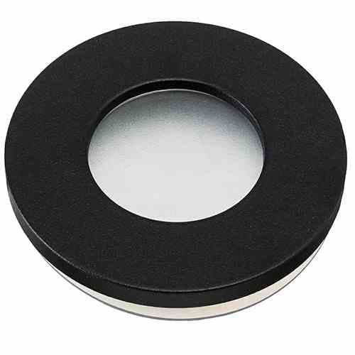 IP44 Svart rund takspotlight