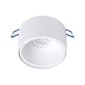 Miniatyrbillede 1 af 7: Bali Round White Flush Mount