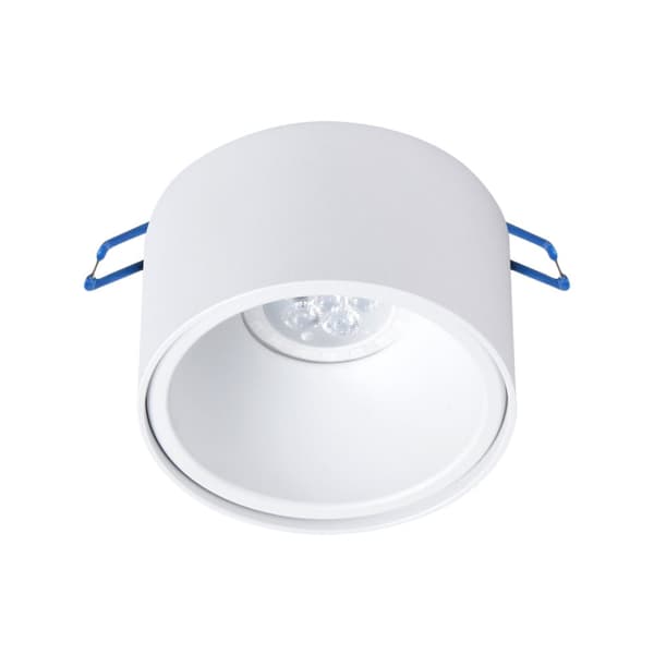 Bali Round White Flush Mount