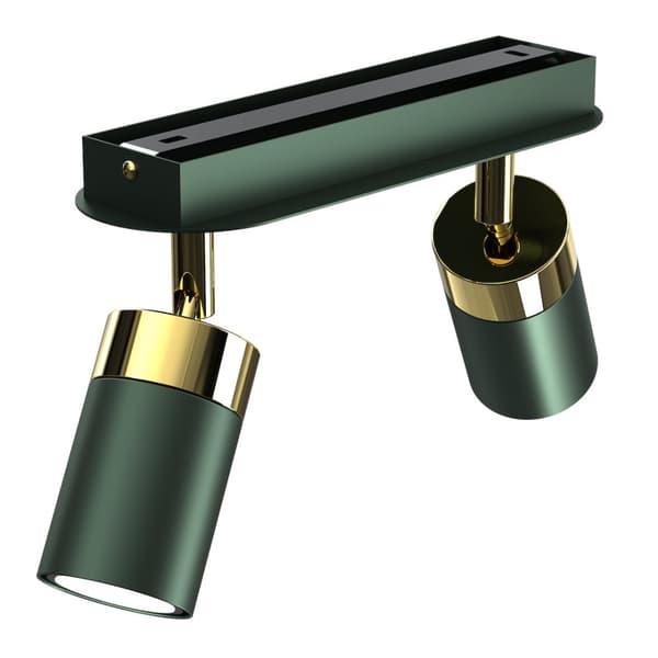 JOKER GREEN/GOLD kattovalaisin 2xGU10